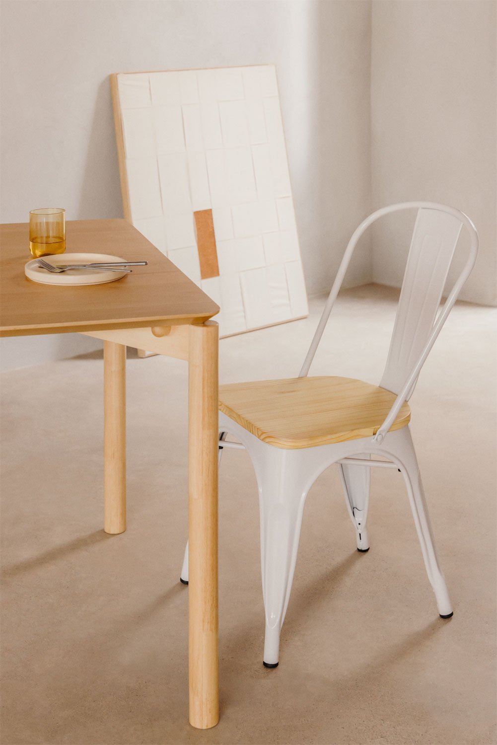 Pack de 2 sillas de comedor apilables Lix, imagen de galería 1