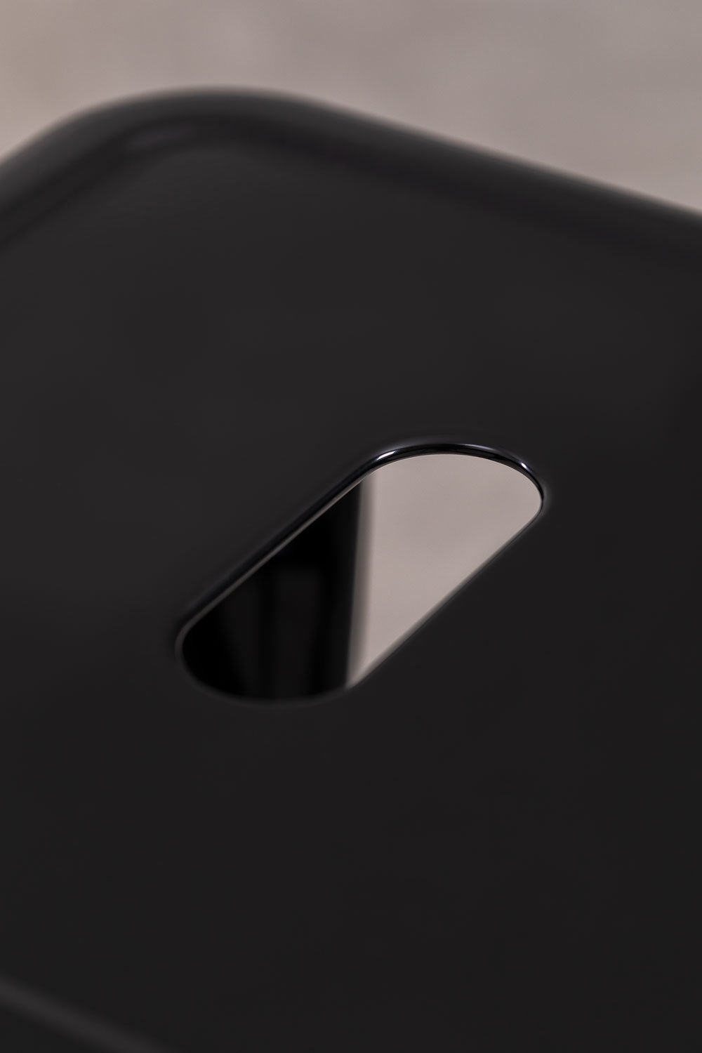 Taburete alto 75 cm en acero negro Lix, imagen de galería 5