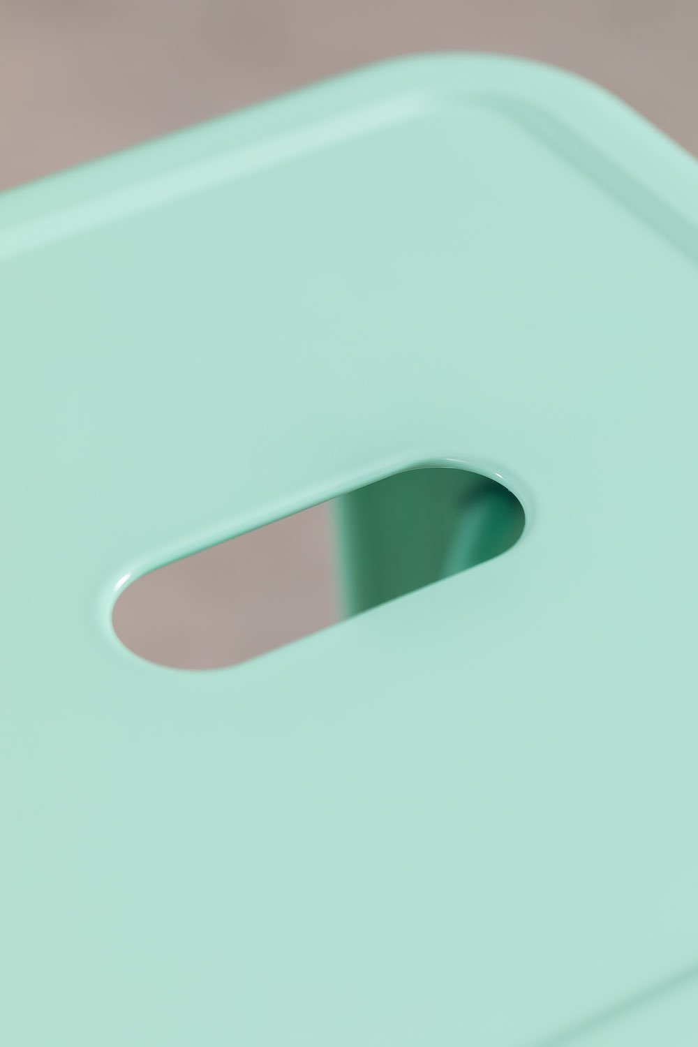 Taburete alto 75 cm en acero verde menta Lix, imagen de galería 5