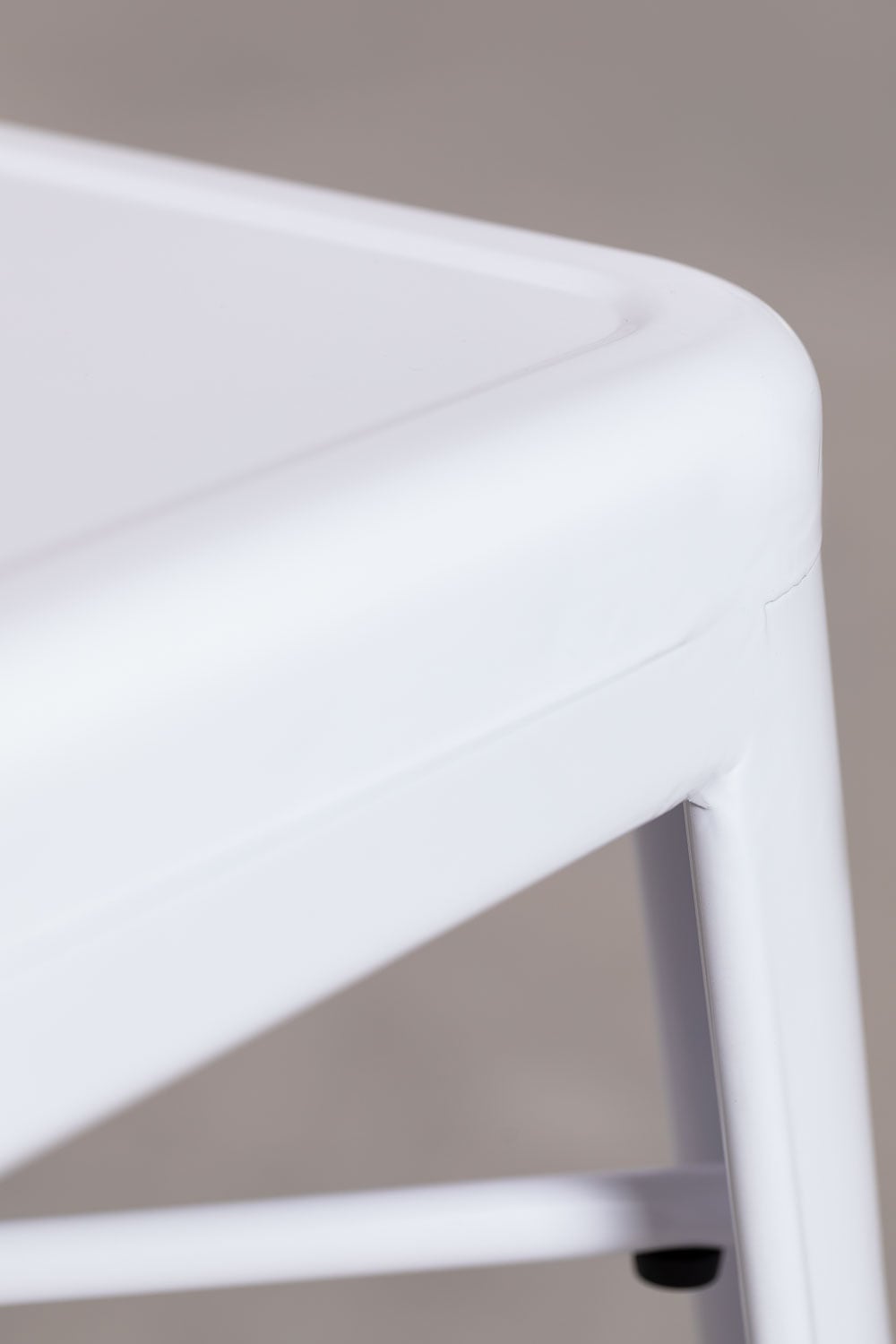 Pack de 4 taburetes altos 65 cm en acero blanco Lix, imagen de galer&iacute;a 4