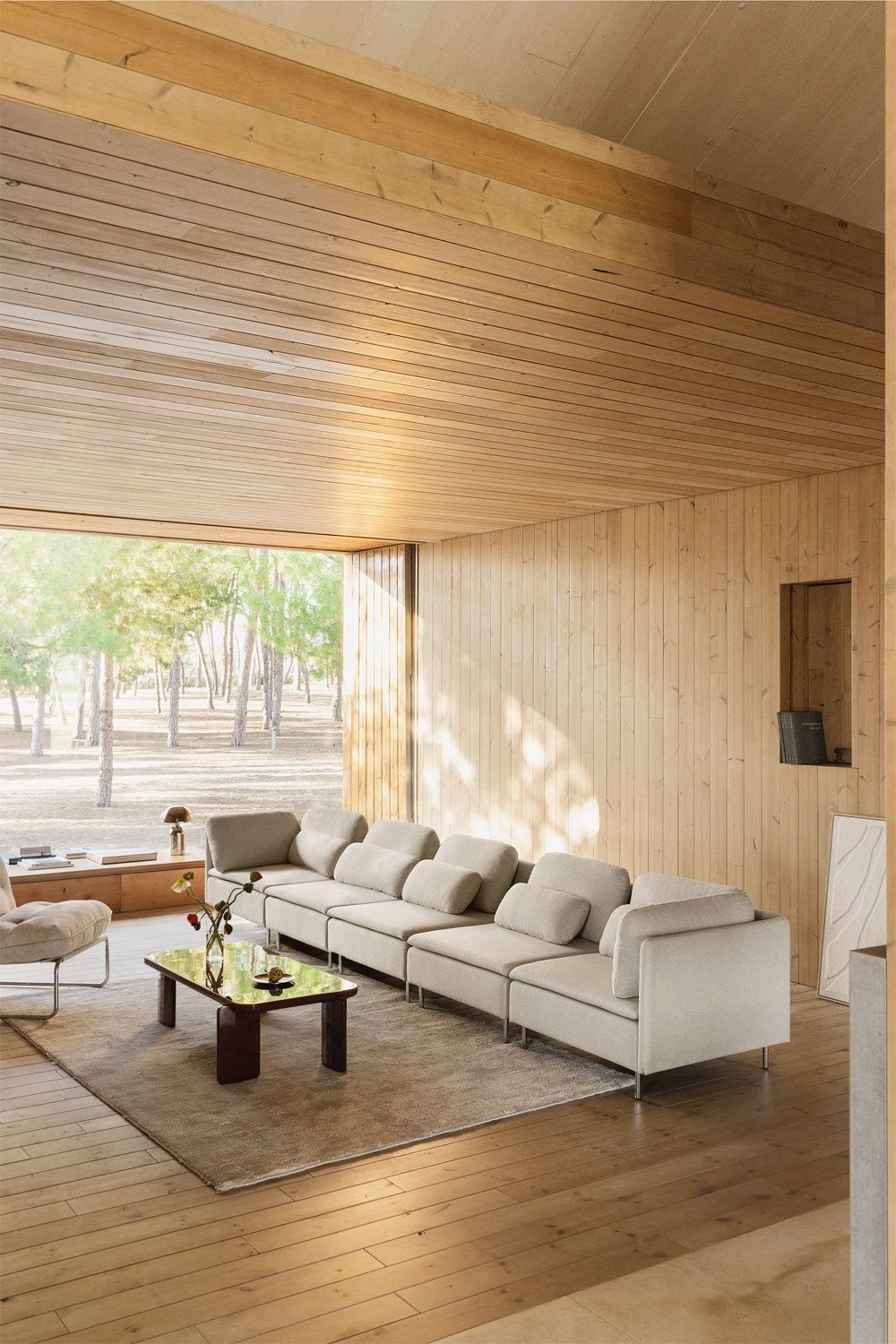 Sofá modular de 5 piezas Oriol, imagen de galería 1