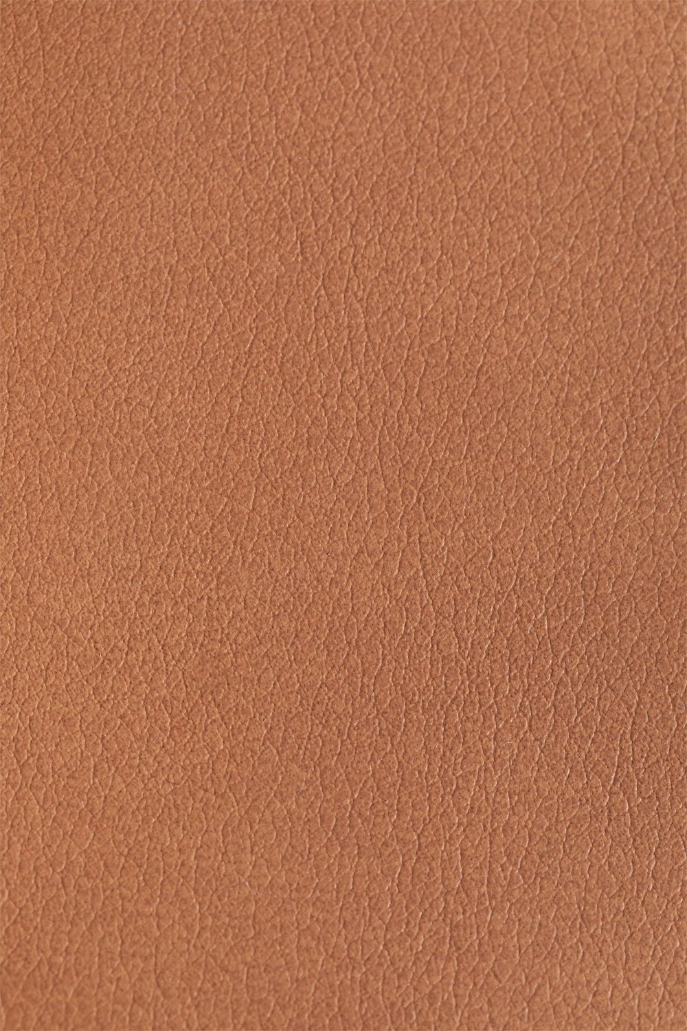 Pack de 2 taburetes altos 65 cm en polipiel camel y patas en hierro negro Uit, imagen de galer&iacute;a 6