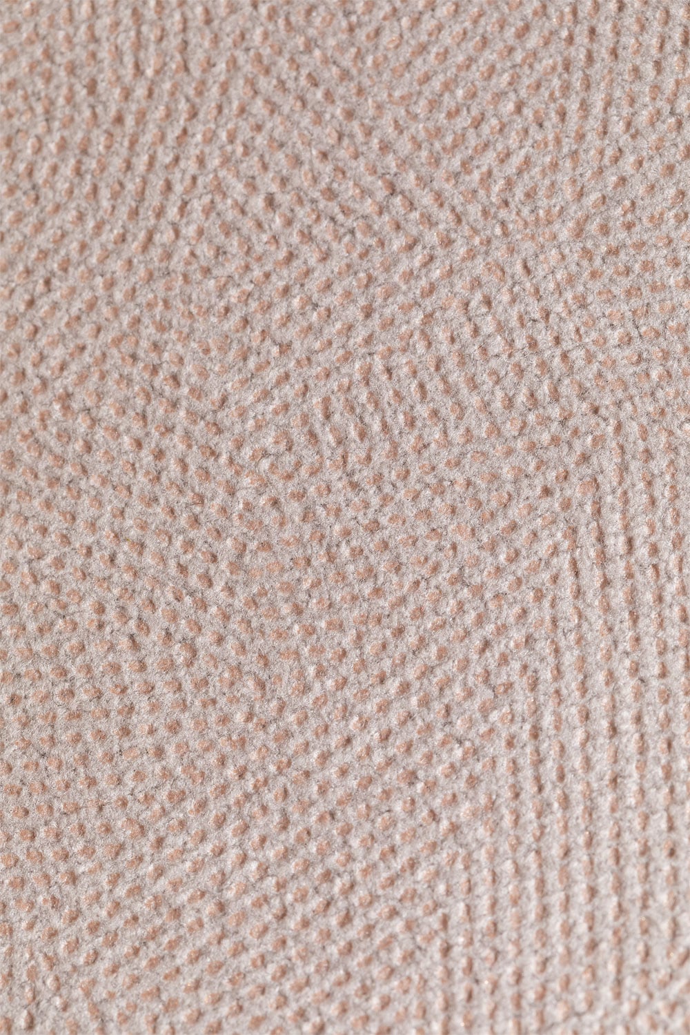 Pack de 2 taburetes altos 75 cm en tela marrón nude claro y patas en hierro dorado Uit, imagen de galer&iacute;a 6