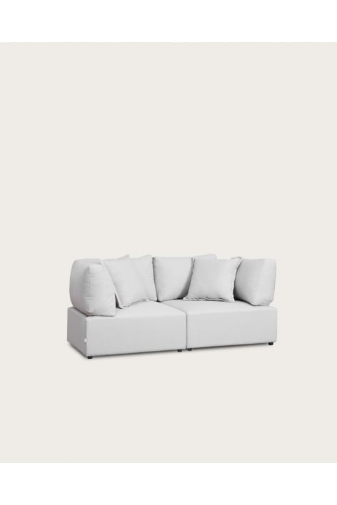 Sofá modular de 2 piezas con 2 sillones esquineros Kata