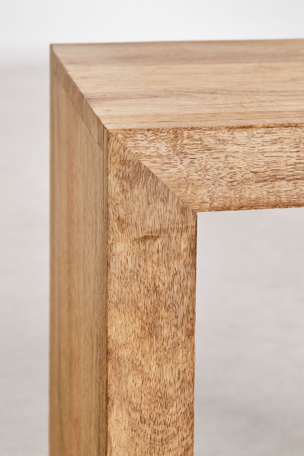 Mesas auxiliares nido rectangulares en madera de mango Woodsen, imagen de galería 3