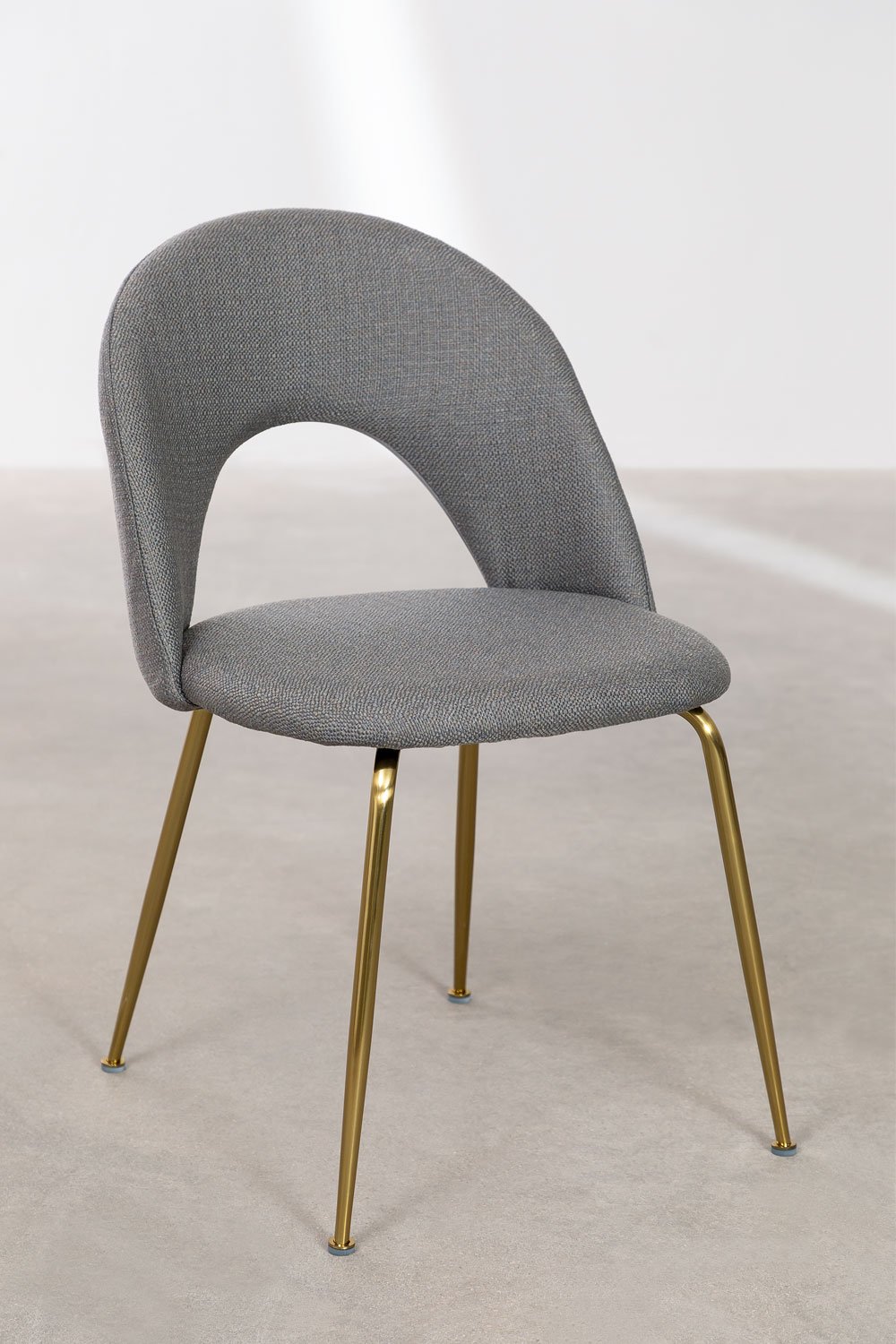Silla de comedor tapizada Glorys, imagen de galería 1