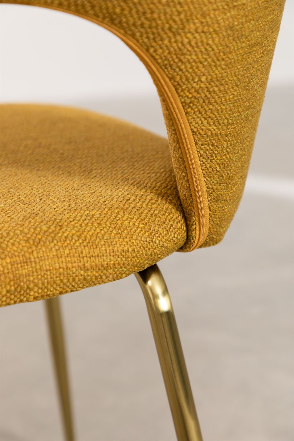 Silla de comedor tapizada Glorys, imagen de galería 5