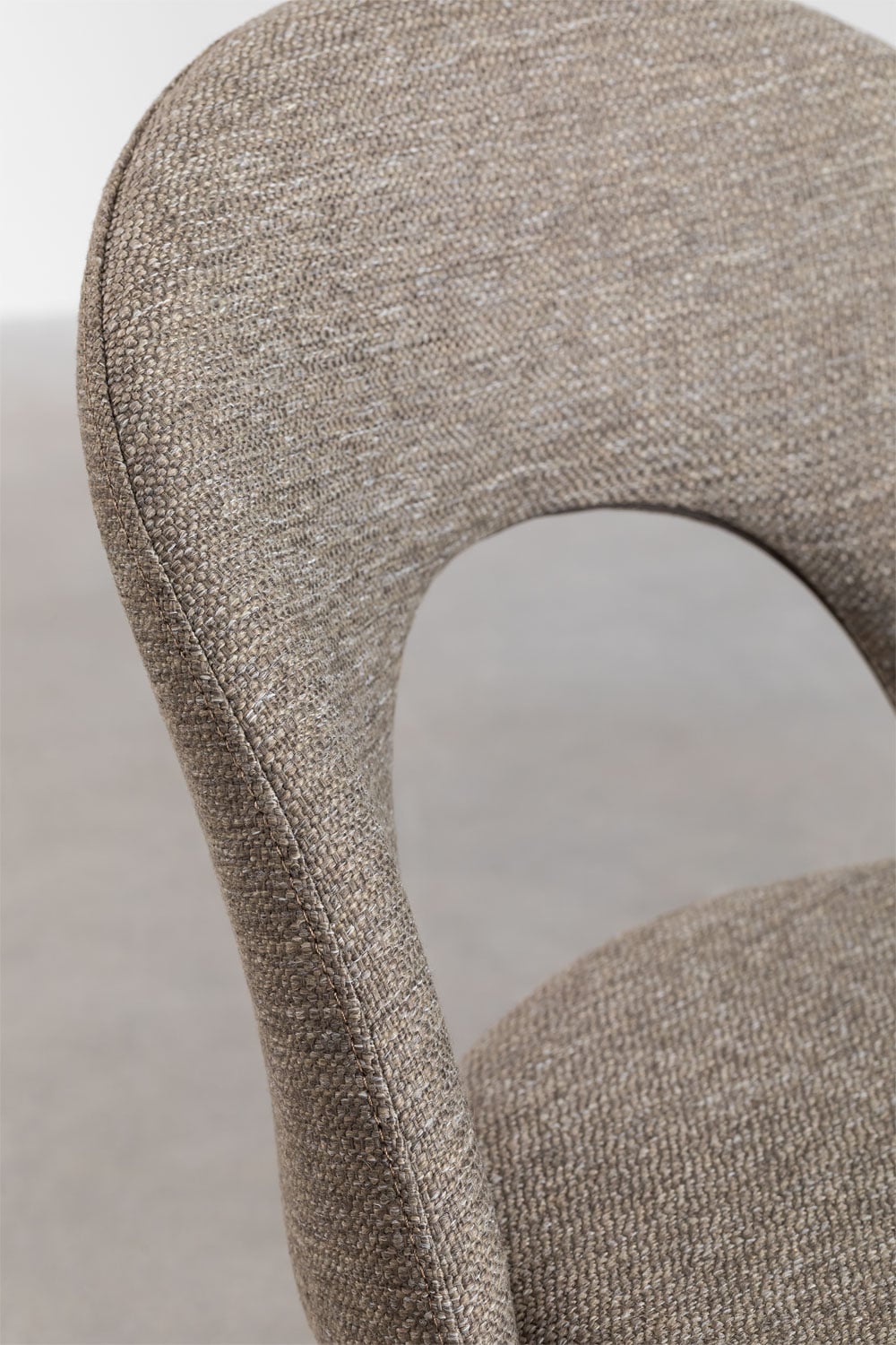 Pack de 2 sillas de comedor tapizadas Glorys, imagen de galer&iacute;a 4