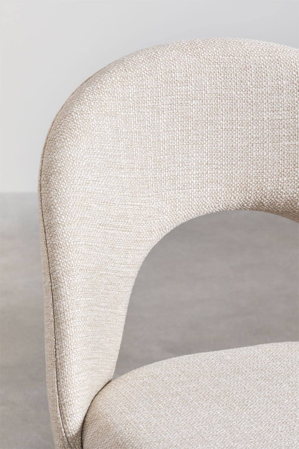 Pack de 4 sillas de comedor tapizadas Glorys, imagen de galer&iacute;a 6