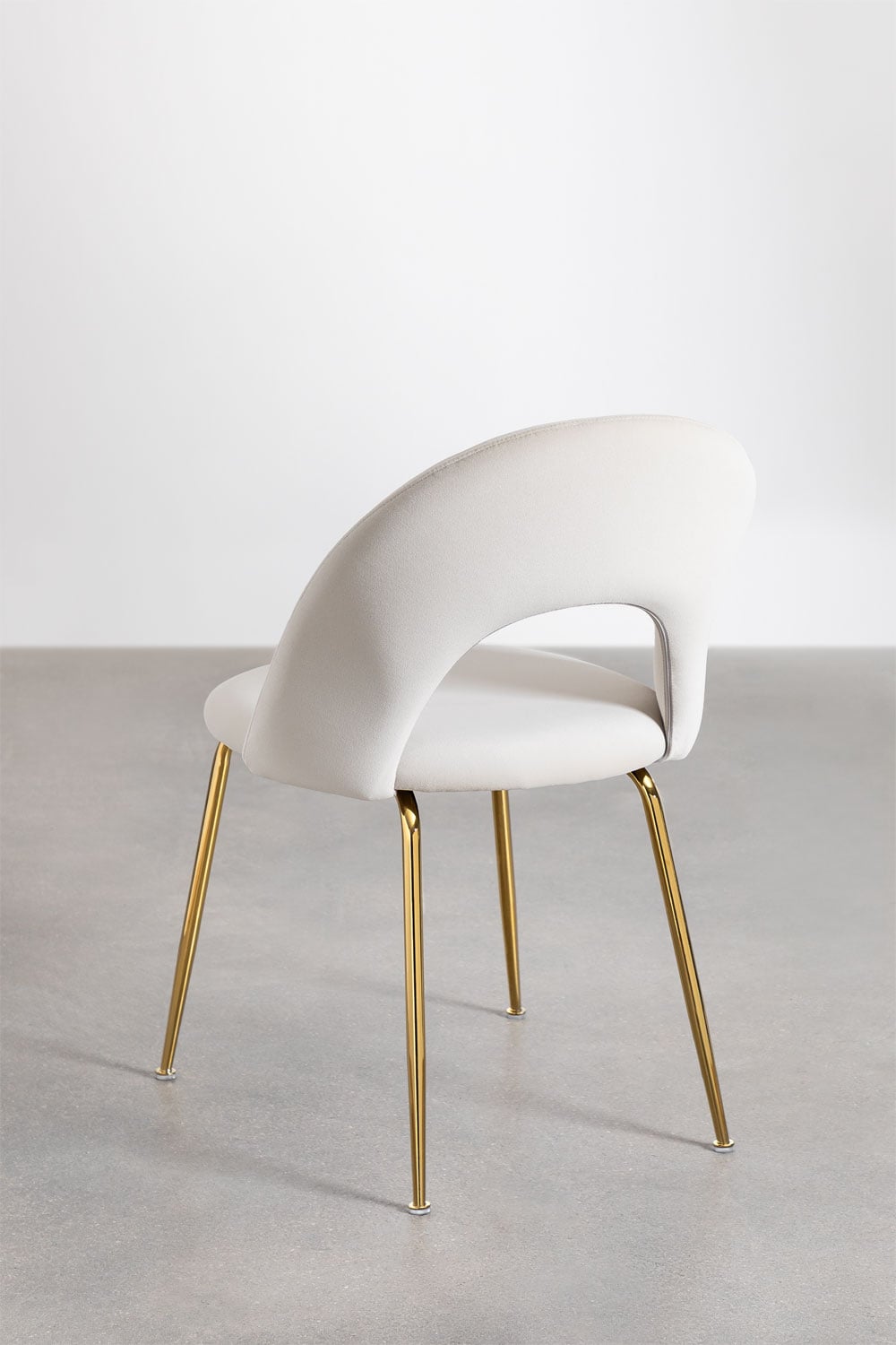 Pack de 4 sillas de comedor tapizadas Glorys, imagen de galer&iacute;a 3