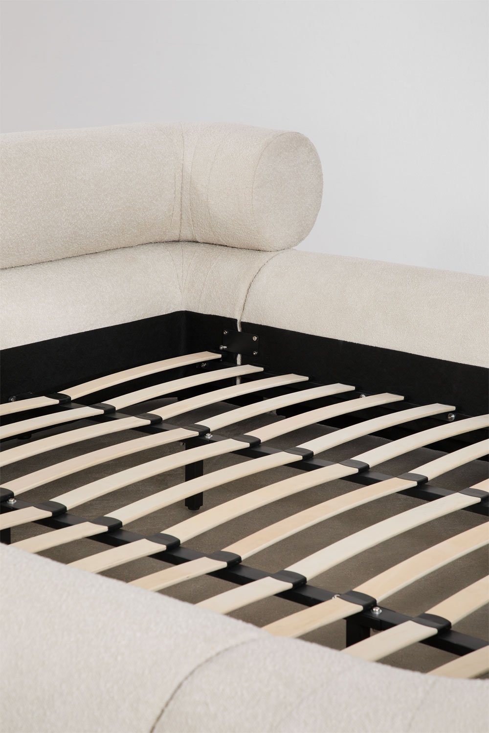 Cama en tela bouclé Bernaste , imagen de galer&iacute;a 5