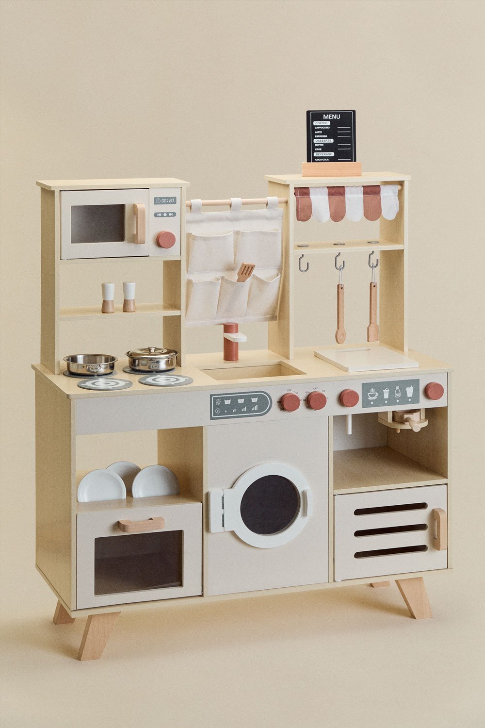 Cocinita en madera Nannar Kids, imagen de galería 1