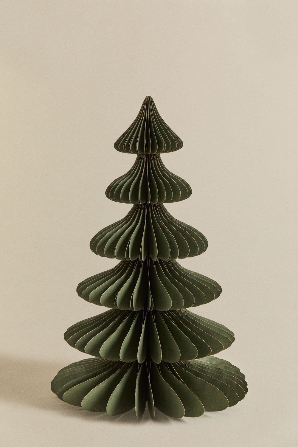 Árbol de Navidad en papel Navira, imagen de galería 3