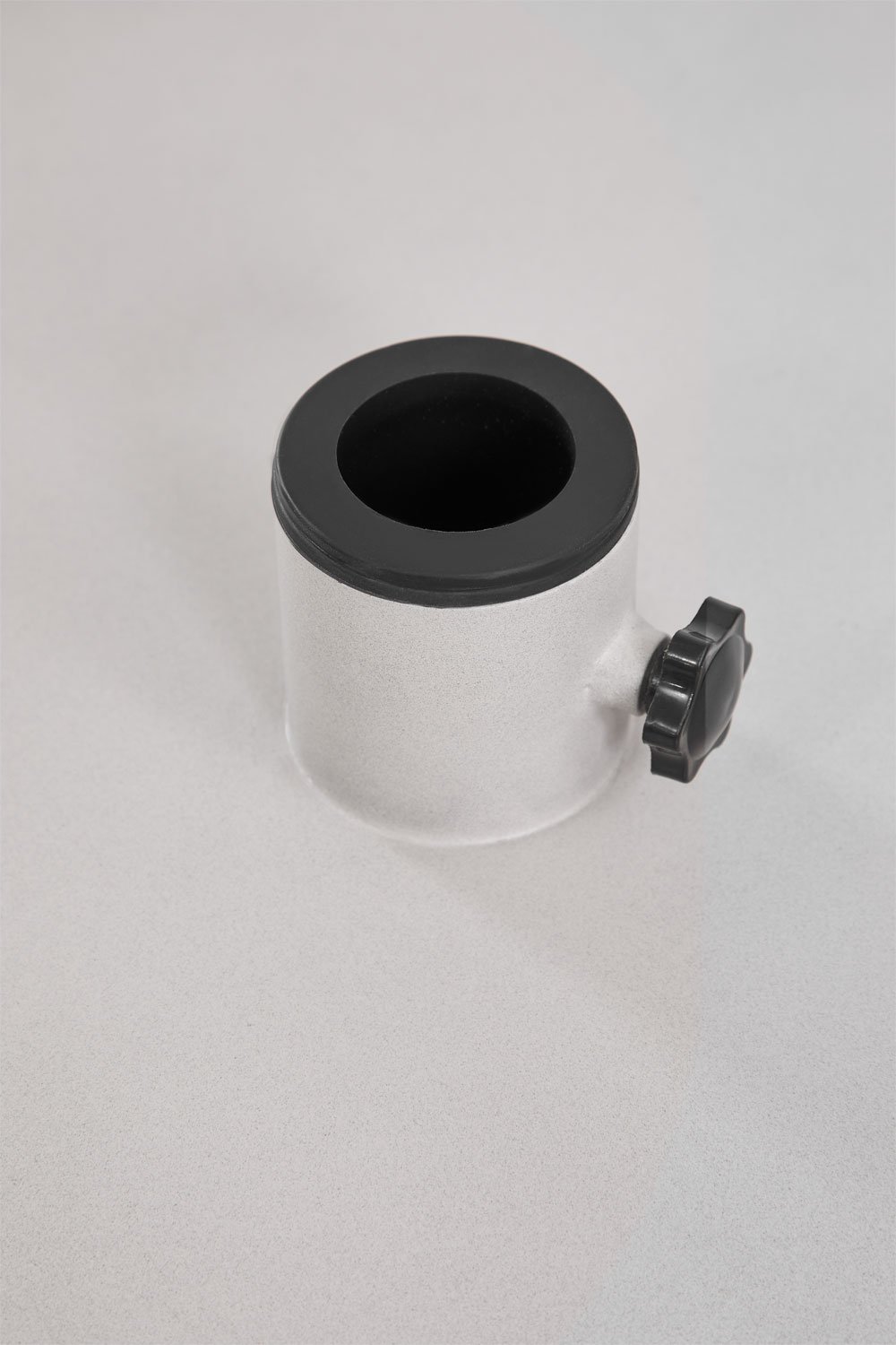 Pie de sombrilla con mesa integrada redonda Ø60 cm en cemento Darwys , imagen de galería 3