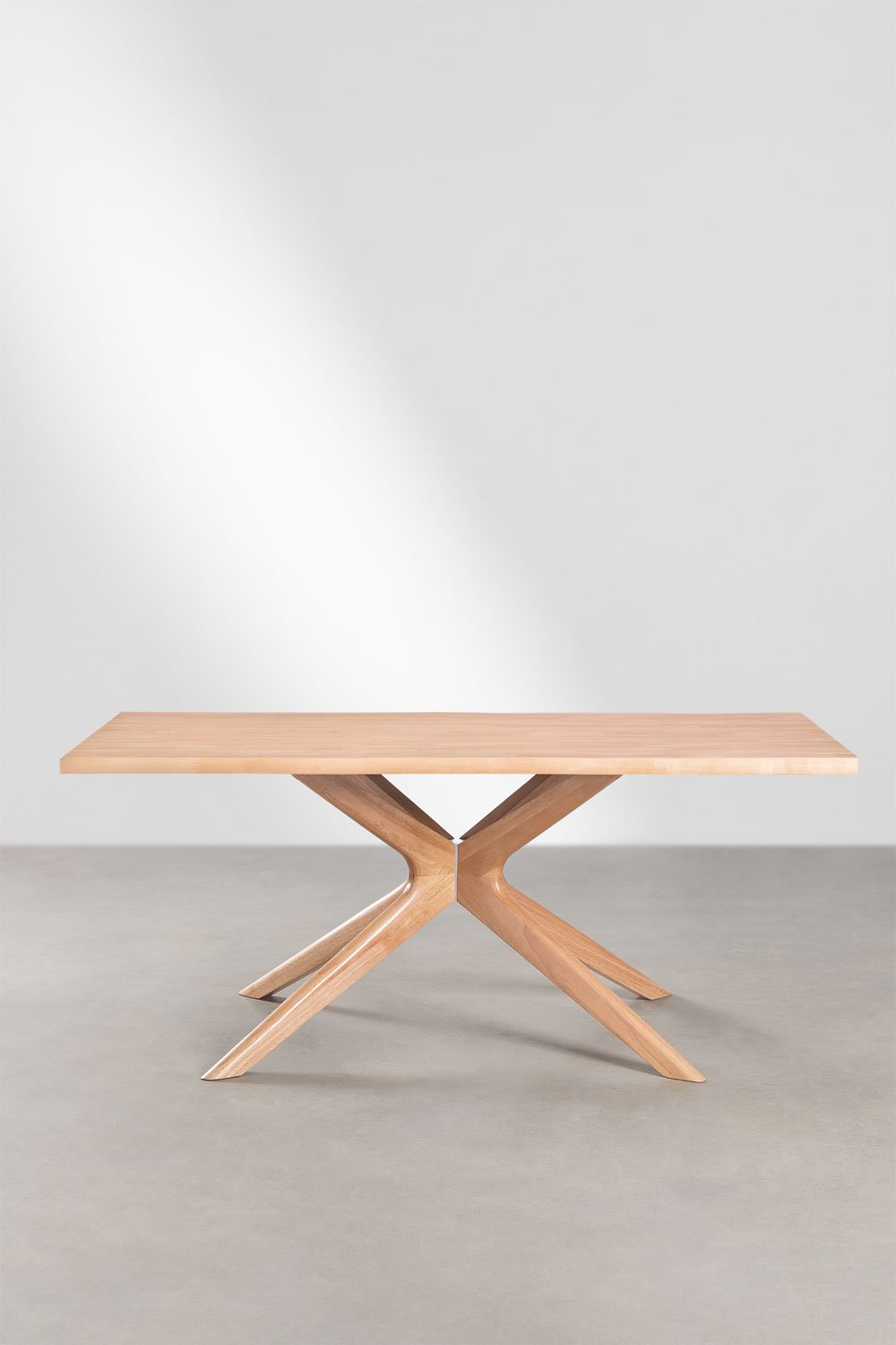 Mesa de comedor rectangular en madera (180x90 cm) Arnaiz, imagen de galería 4