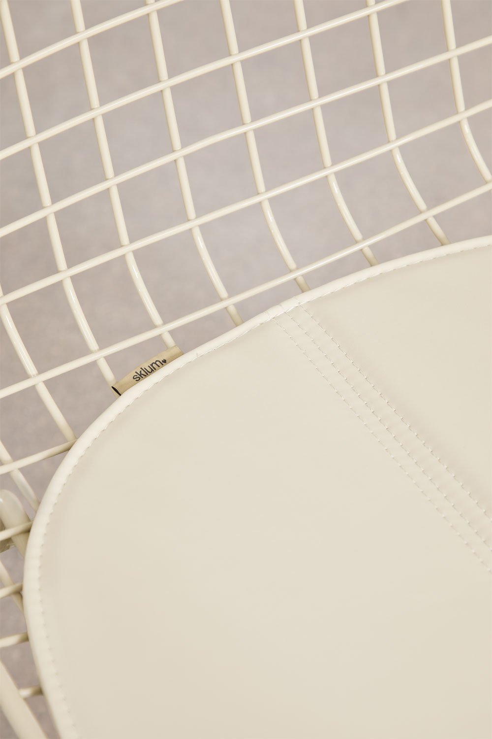 Pack de 2 sillas de comedor en acero Renee, imagen de galer&iacute;a 6