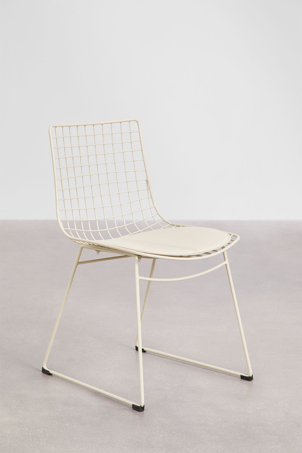 Pack de 4 sillas de comedor en acero Renee, imagen de galer&iacute;a 2