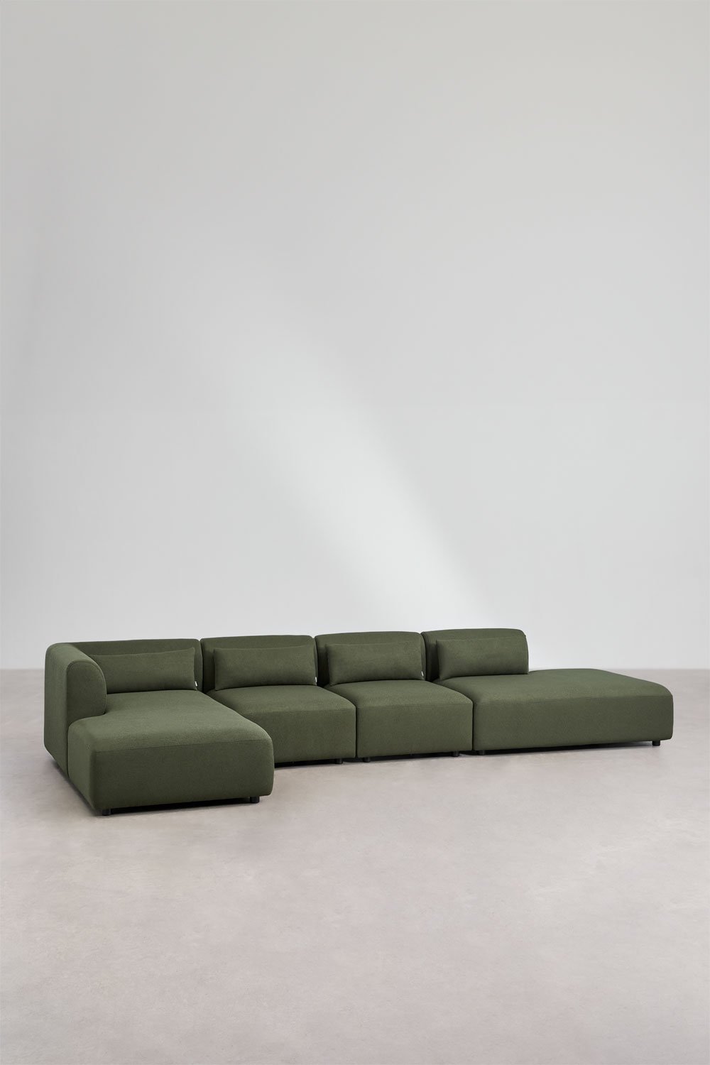 Sofá modular chaise longue esquinero izquierdo de 4 piezas con diván Fogler  , imagen de galería 1
