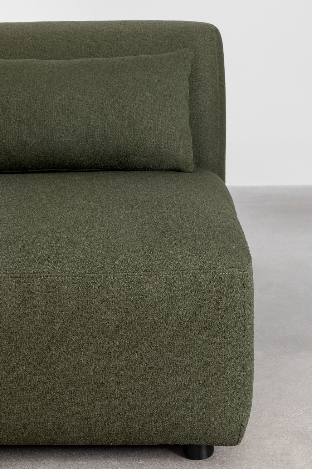 Fongler Sofá modular chaise longue esquinero izquierdo de 4 piezas con diván ...