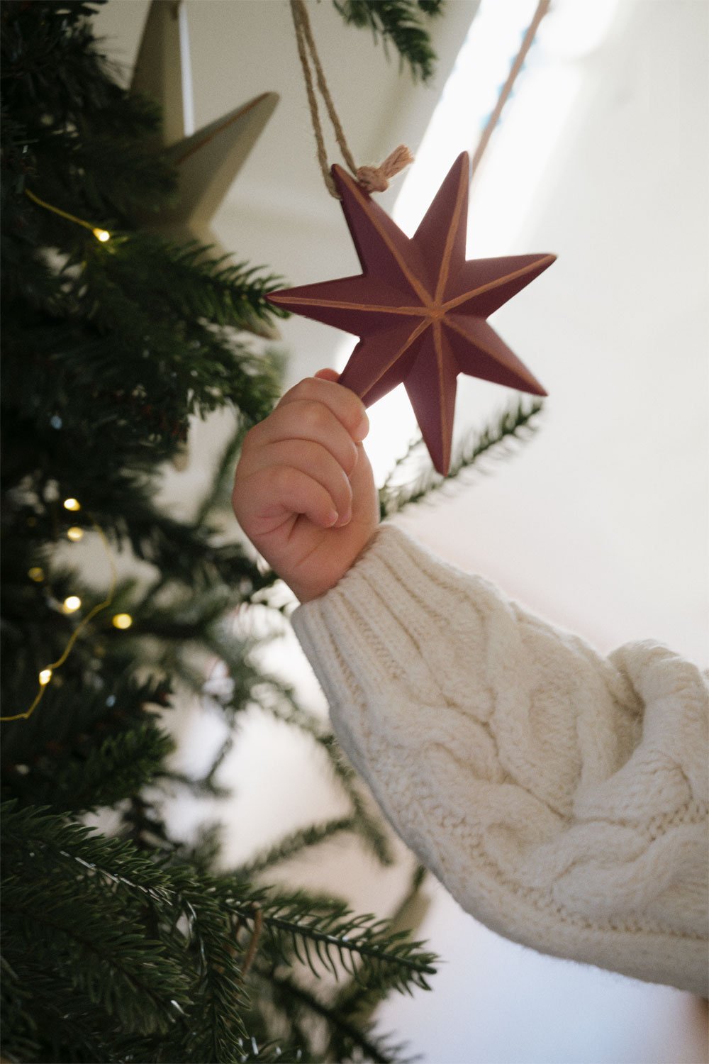 Set de 3 adornos de Navidad en MDF Perg , imagen de galería 2