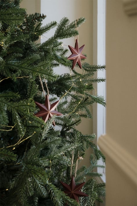 Set de 3 adornos de Navidad en MDF Perg