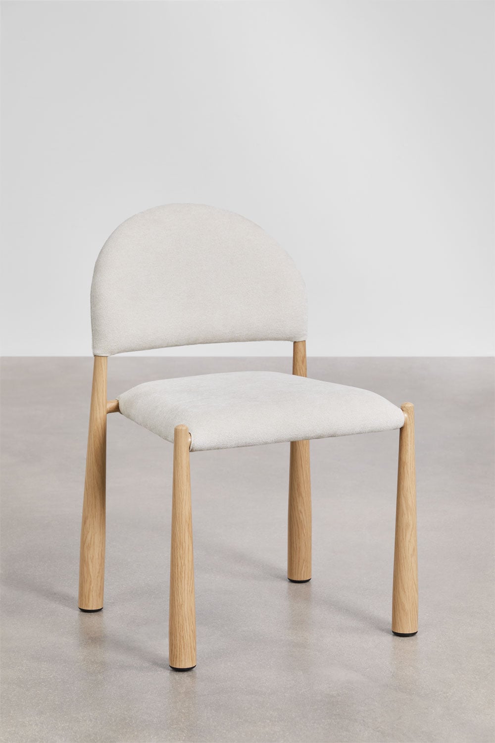 Pack de 4 sillas de comedor tapizadas Nagore, imagen de galer&iacute;a 3