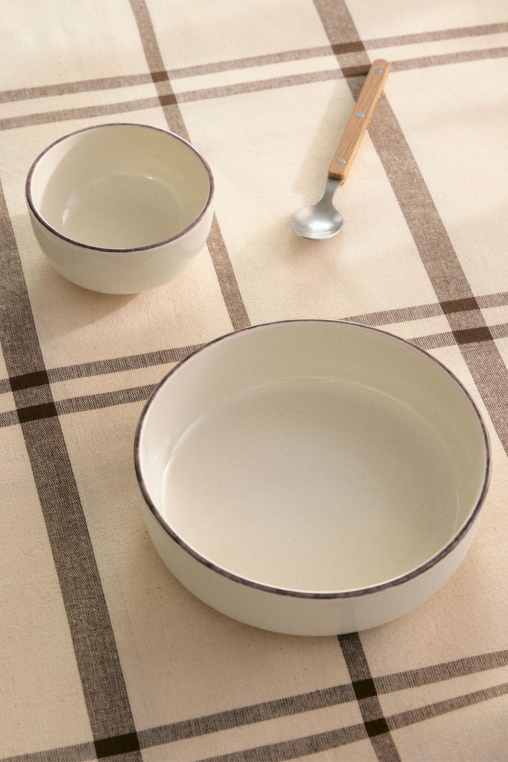 Set de 2 bowls en gres Ronilena , imagen de galería 1