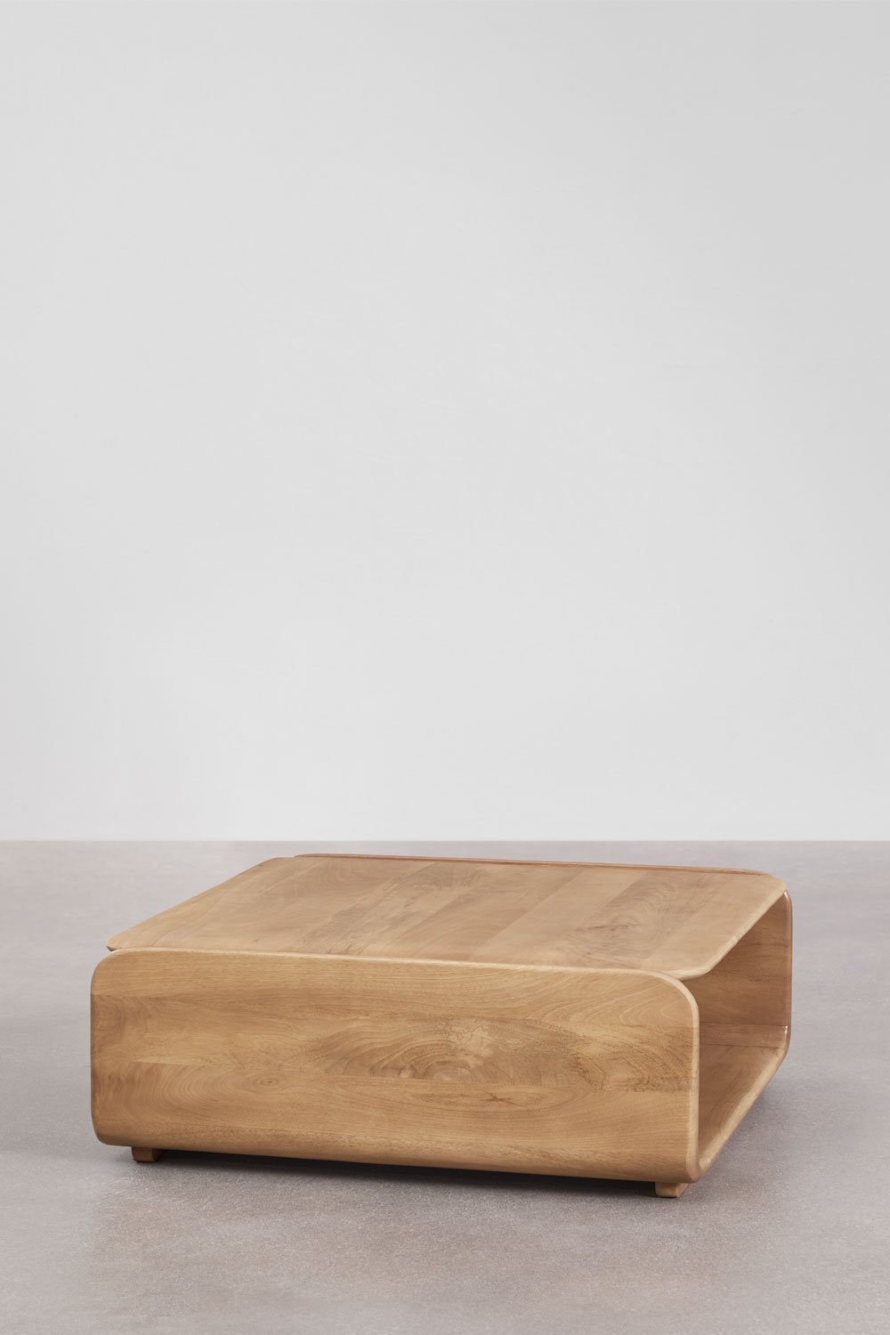 Mesa de centro cuadrada en madera Tinsley , imagen de galería 3