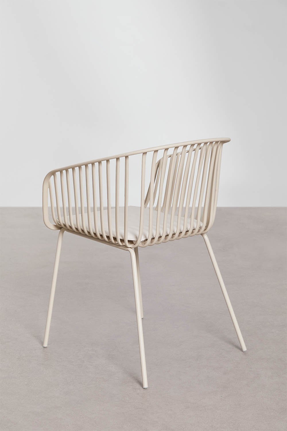 Silla de comedor con reposabrazos en polipropileno Aradina, imagen de galer&iacute;a 3