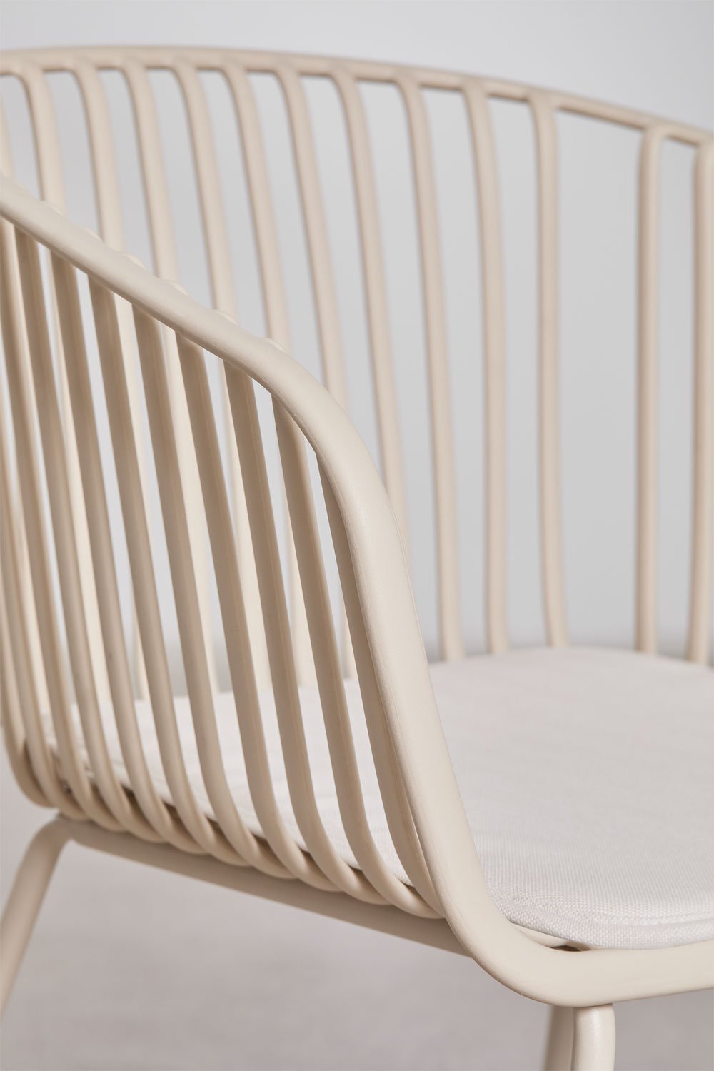 Silla de comedor con reposabrazos en polipropileno Aradina, imagen de galer&iacute;a 5