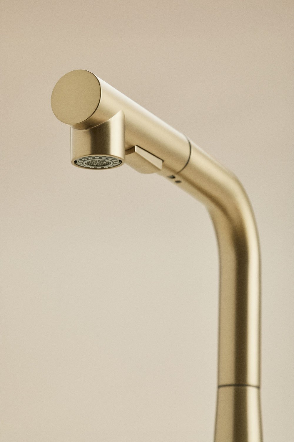 Grifo de cocina con caño alto extraíble en acero inoxidable Olyt, imagen de galer&iacute;a 5