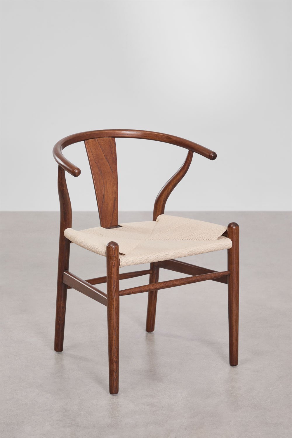 Pack de 4 sillas de comedor en madera de olmo Uish Edition, imagen de galer&iacute;a 3