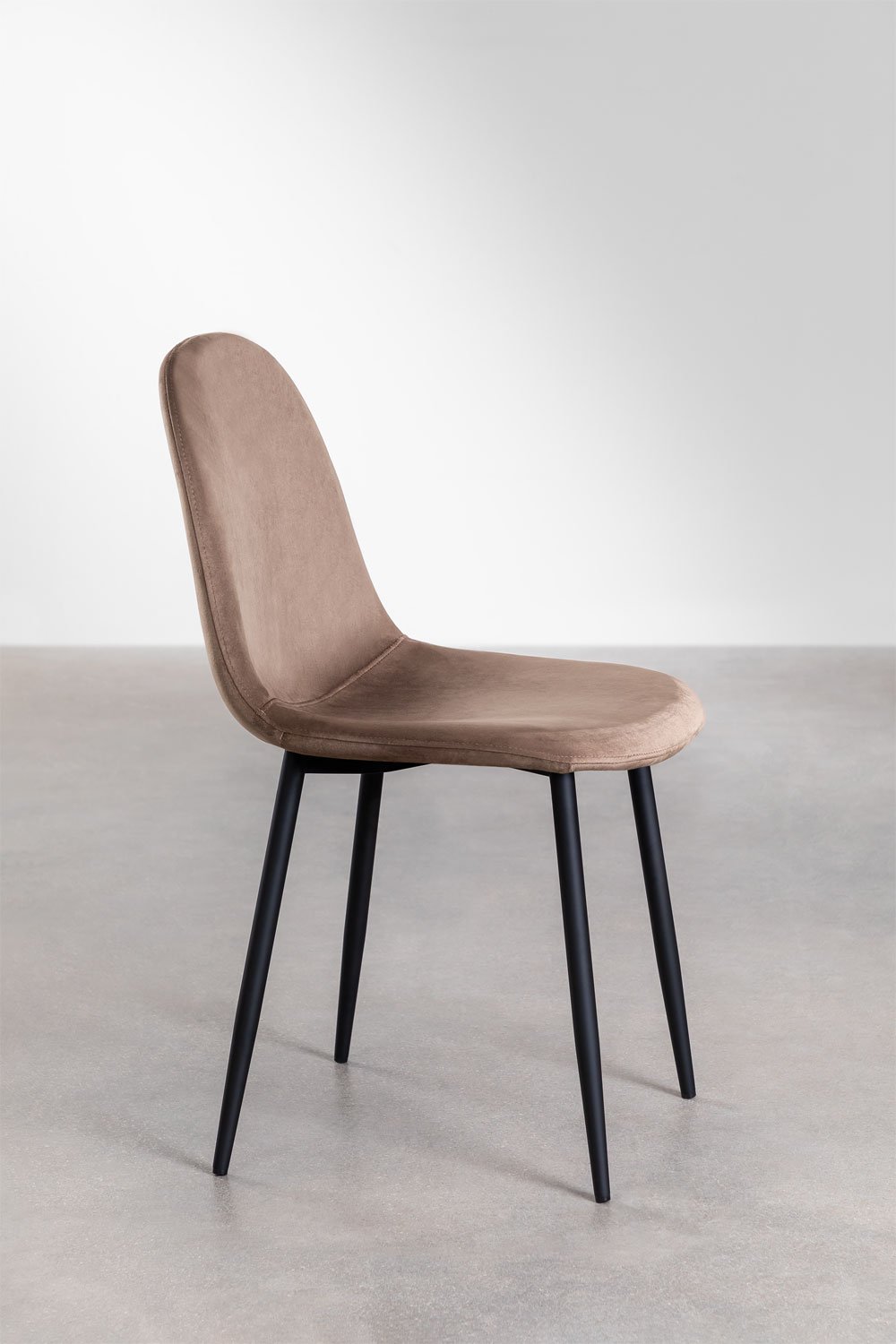 Silla de comedor tapizada Glamm, imagen de galería 4