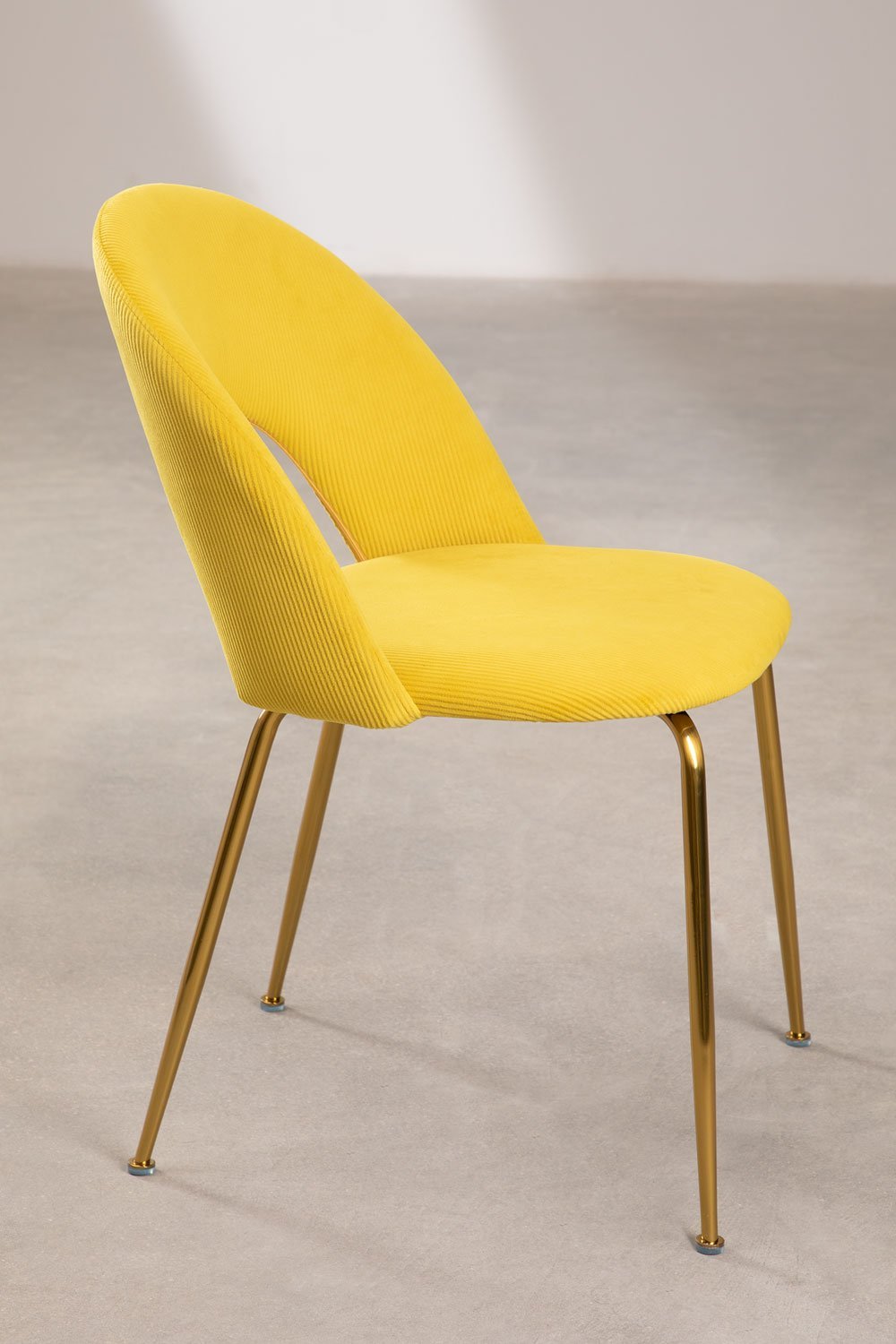 Silla de comedor tapizada Glorys, imagen de galería 2