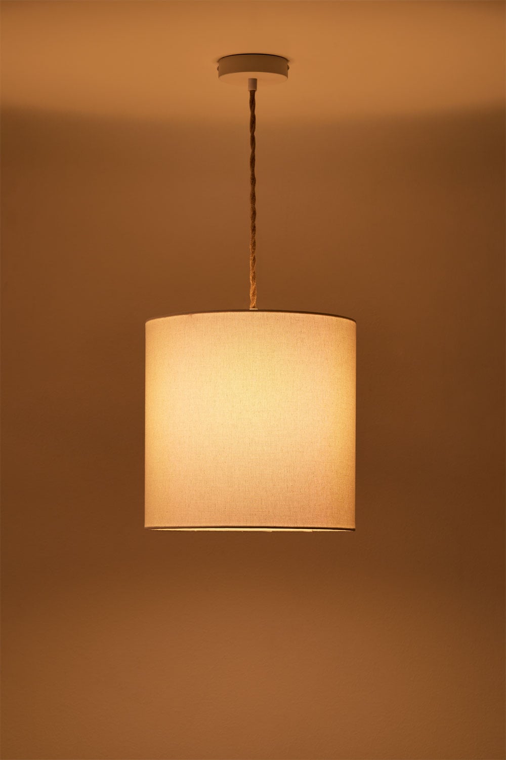 Lámpara de techo colgante en tela Arlina , imagen de galer&iacute;a 2
