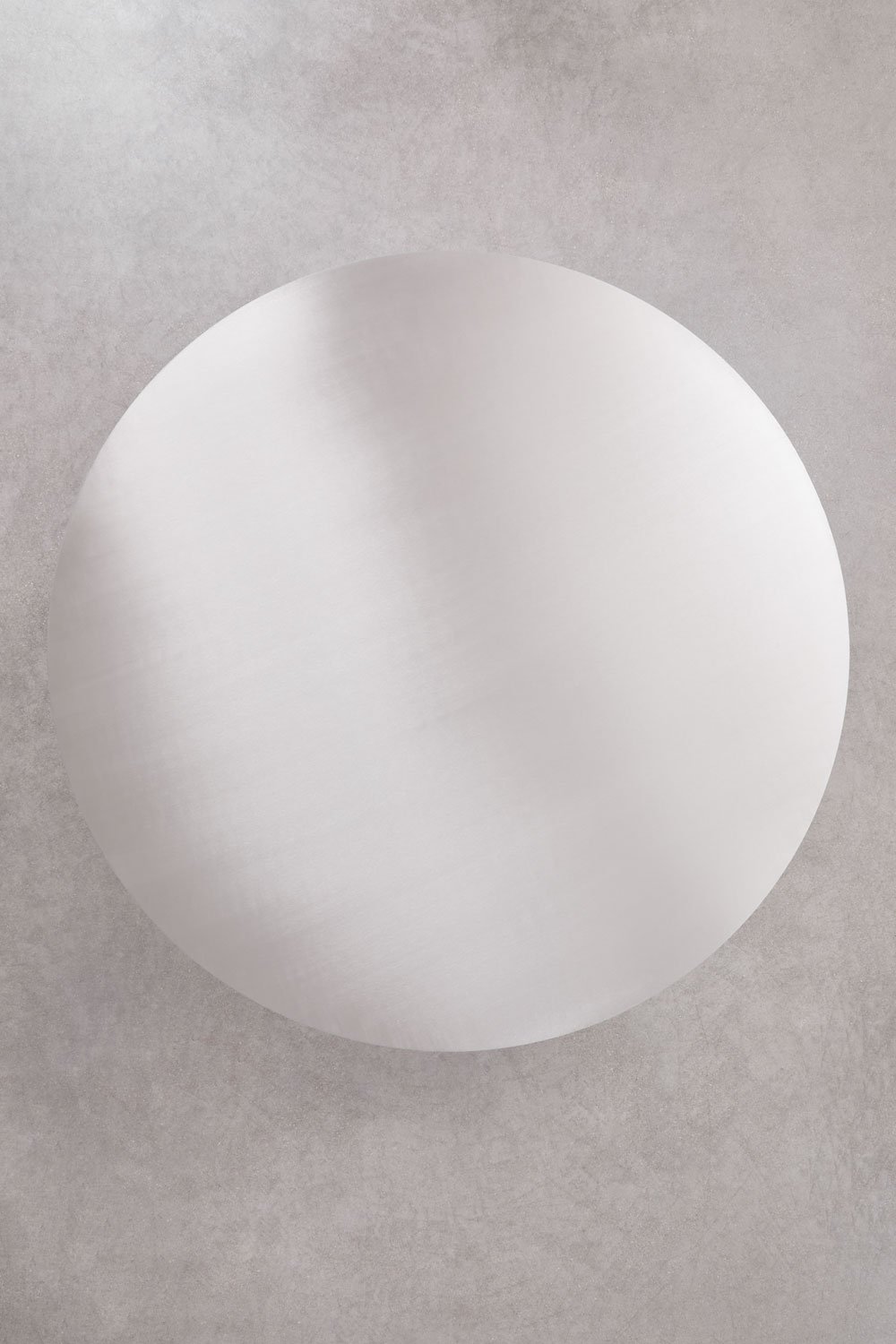 Mesa de comedor redonda Ø120 cm en acero inoxidable Baelor, imagen de galería 7