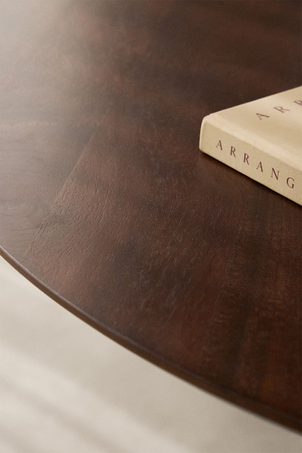 Mesa de comedor redonda Ø120 cm en acero inoxidable Baelor, imagen de galería 2