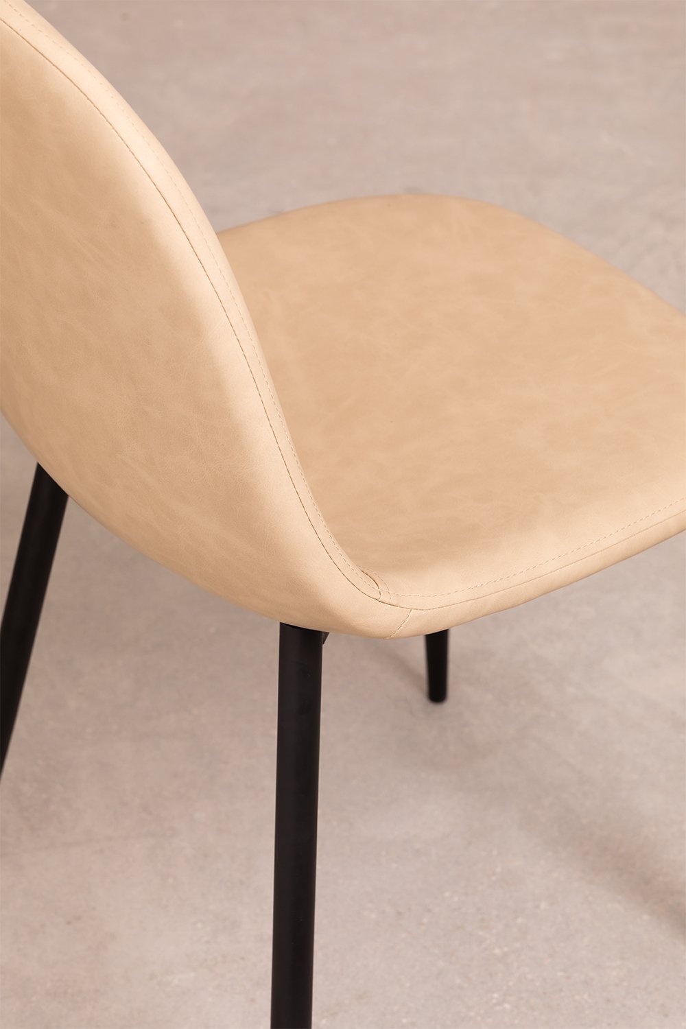 Silla de comedor tapizada Glamm, imagen de galería 4