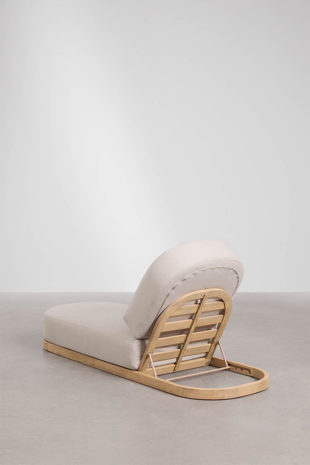 Tumbona reclinable en madera de acacia Verona, imagen de galer&iacute;a 4