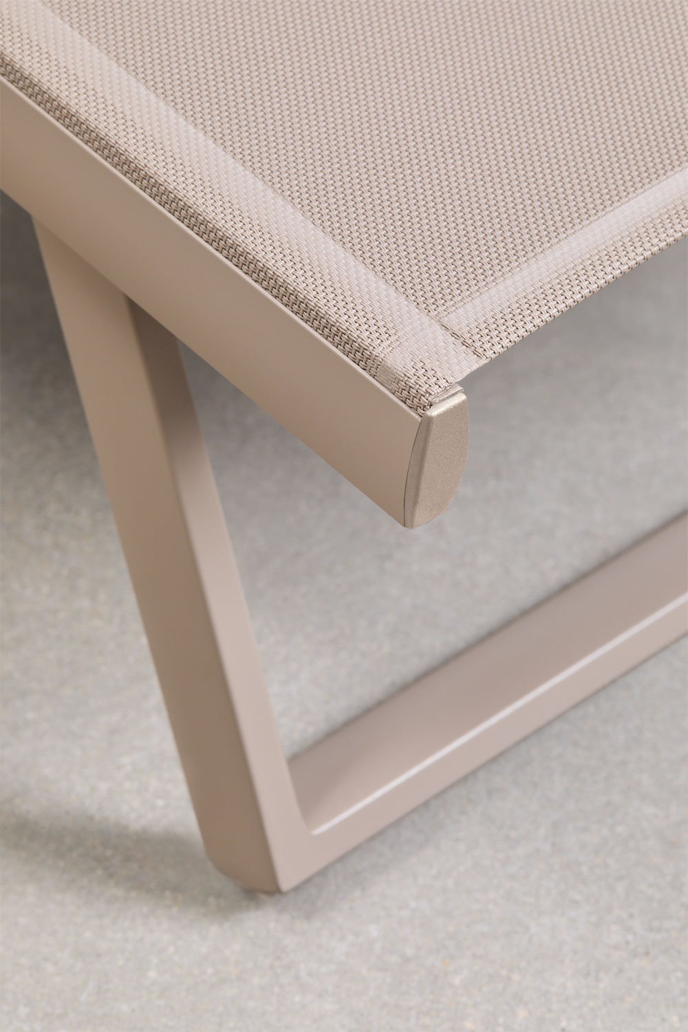 Tumbona reclinable en aluminio con cojín Dulem , imagen de galer&iacute;a 5