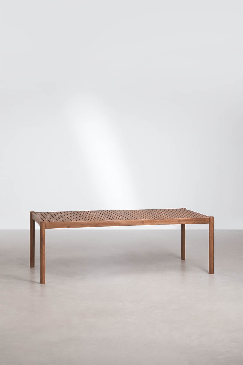 Mesa de comedor rectangular en madera de acacia Karvia , imagen de galer&iacute;a 1