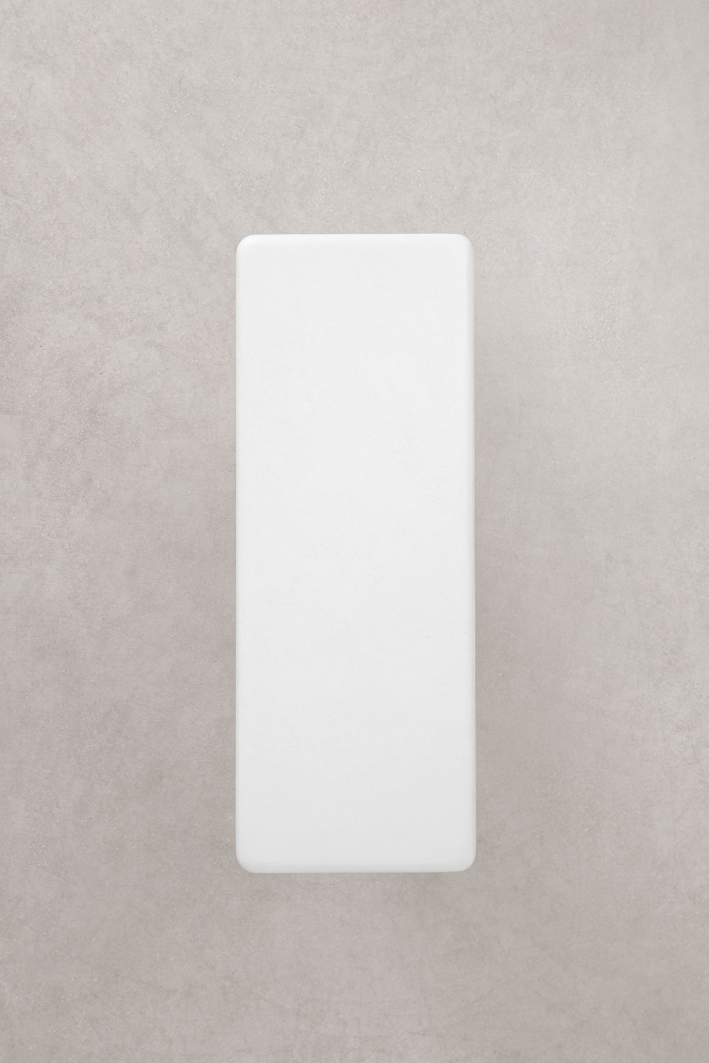 Consola rectangular 80x30 cm en cemento Tiena, imagen de galería 8