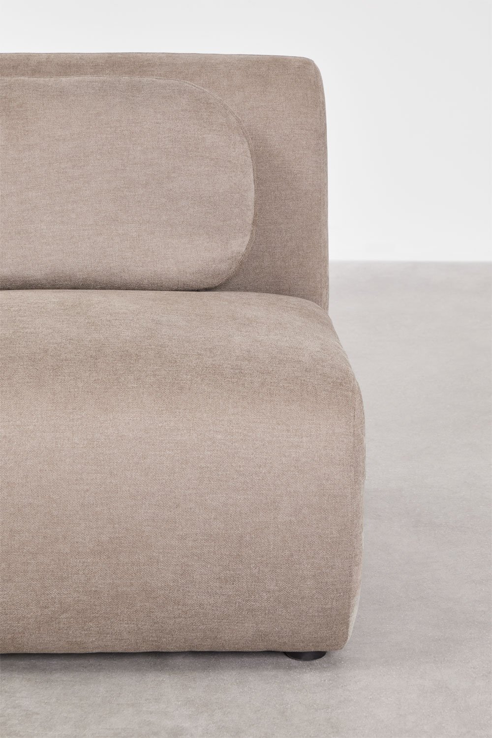 Sofá modular de 4 piezas en chenilla Coquette, imagen de galería 9