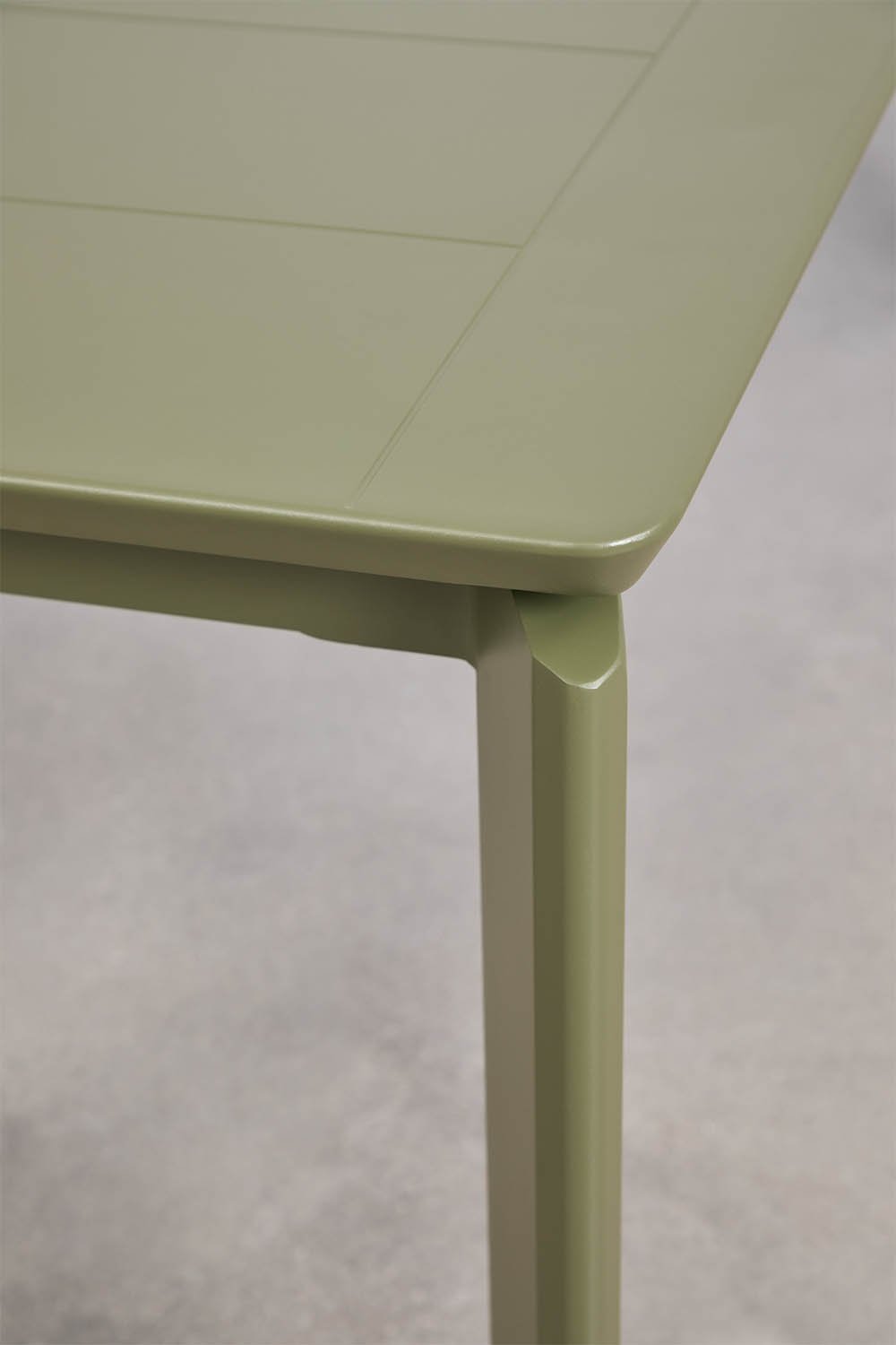 Mesa de comedor rectangular 180-300x100 cm extensible en aluminio Milenca , imagen de galer&iacute;a 5