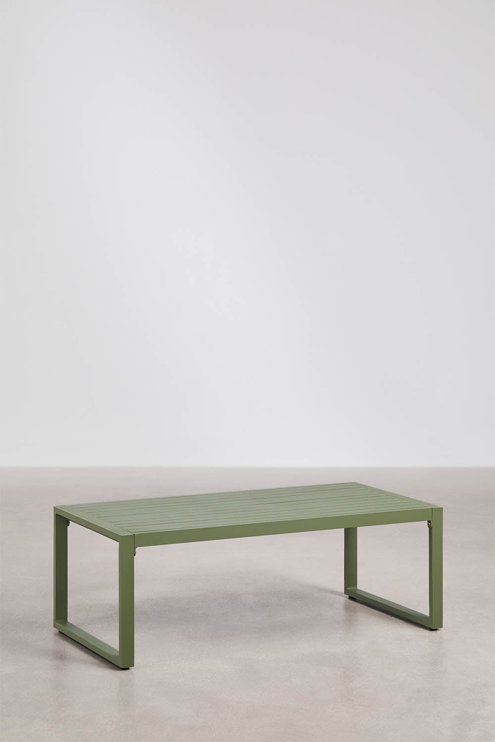 Conjunto de jardín de sofá de 2 plazas y mesa de centro en aluminio 110x55cm Lipov, imagen de galer&iacute;a 9