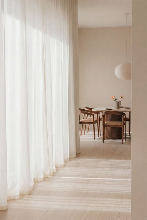 Cortina de 140x260 cm en algodón Soyler