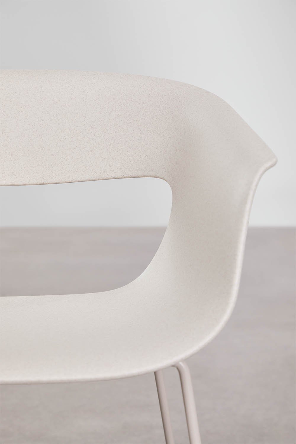 Silla de comedor en polipropileno y acero Alanys , imagen de galer&iacute;a 4