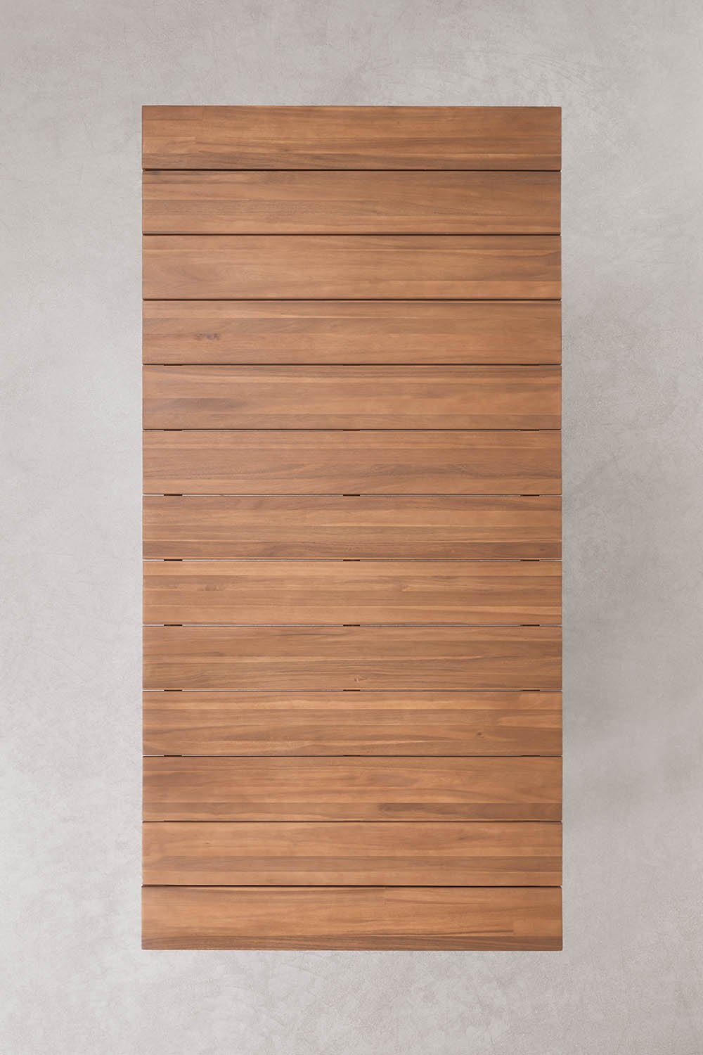 Mesa de jardín rectangular 220x100 cm en madera de acacia Mirelen , imagen de galer&iacute;a 6