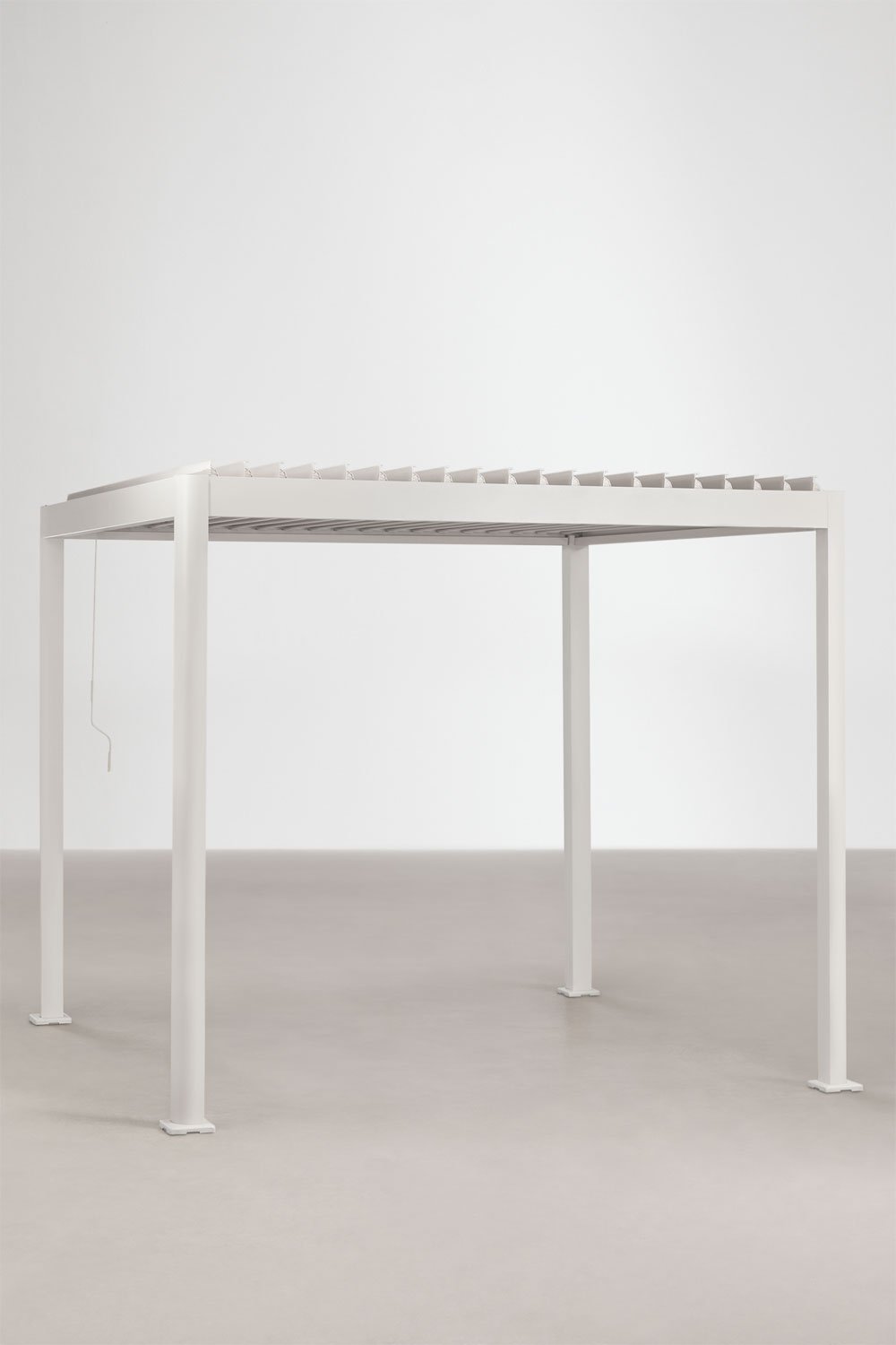 Pérgola bioclimática de lamas en aluminio Druvia, imagen de galer&iacute;a 2