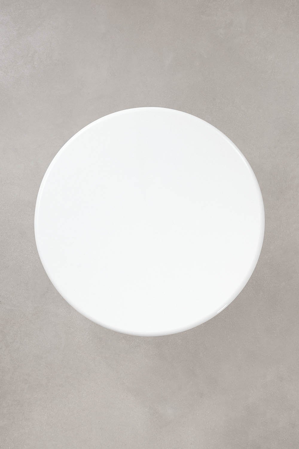 Mesa de comedor redonda Ø90 cm en cemento y fibra de vidrio Melody, imagen de galer&iacute;a 7